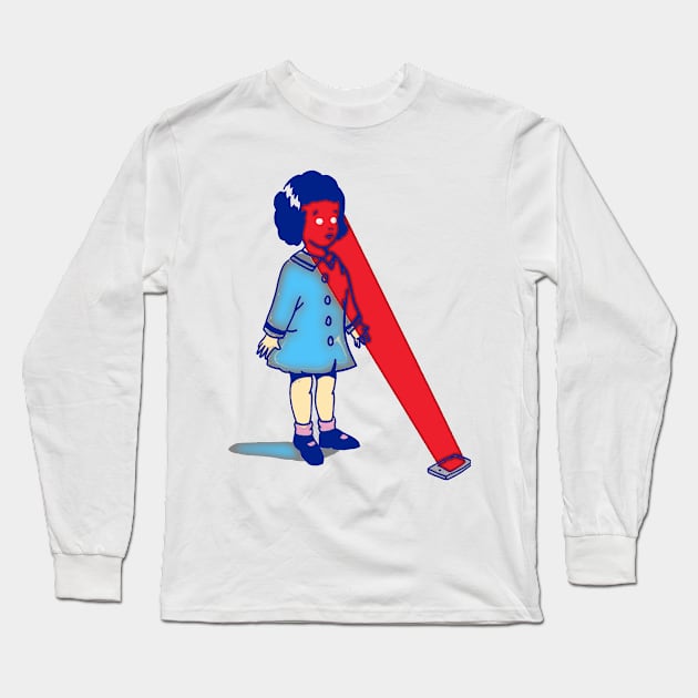 The Power Of Gadget Long Sleeve T-Shirt by patsyhanson